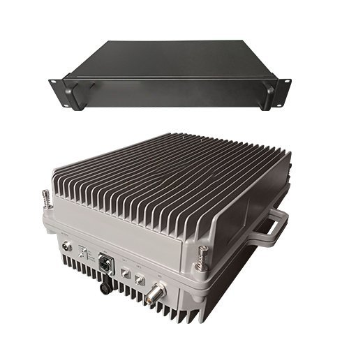  紫云TETRA800数字警用集群数字光纤直放站远近端机